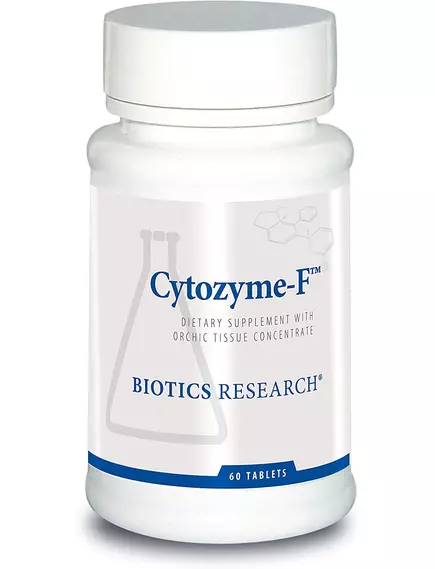 BIOTICS RESEARCH CYTOZYME-F (FEMALE GLAND COMBO) / CYTOZYME-F ПІДТРИМКА ДЛЯ ЖІНОЧИХ ЗАЛОЗ 60 ТАБЛЕТОК від магазину біодобавок nutrido.shop