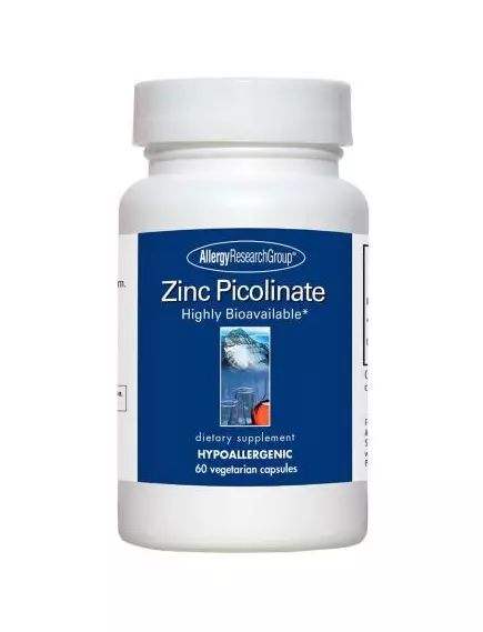 ALLERGY RESEARCH ZINC PICOLINATE / ЦИНК ПІКОЛІНАТ 25 МГ 60 КАПСУЛ від магазину біодобавок nutrido.shop