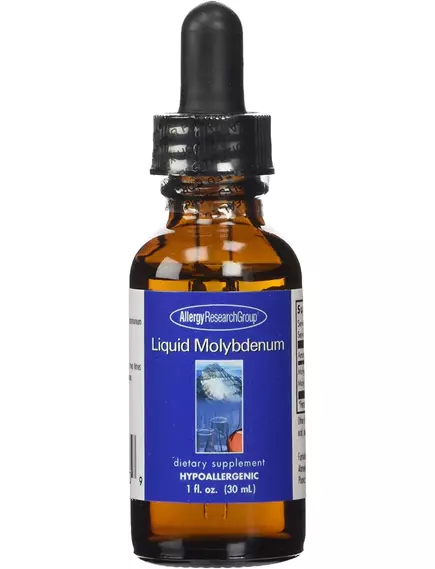 ALLERGY RESEARCH LIQUID MOLYBDENUM / МОЛІБДЕН РІДКИЙ 30 МЛ від магазину біодобавок nutrido.shop