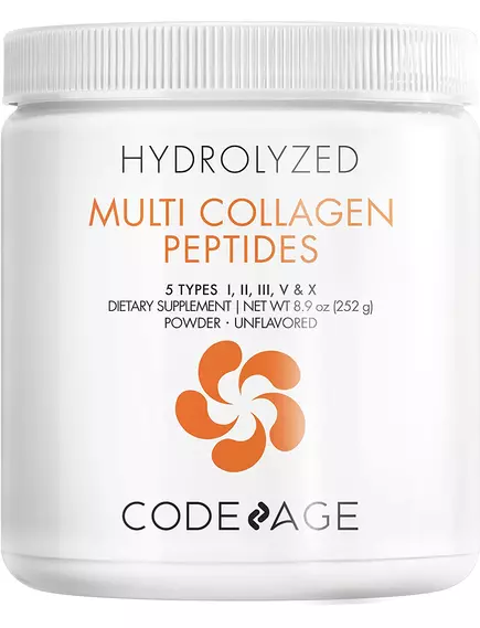 CODEAGE MULTI COLLAGEN PROTEIN POWDER / ПЕПТИДИ КОЛАГЕНУ 5 ТИПІВ + 18 АМІНОКИСЛОТ 252 Г від магазину біодобавок nutrido.shop