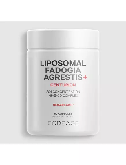 CODEAGE LIPOSOMAL FADOGIA AGRESTIS+ / ФАДОГІЯ ДЛЯ ПІДТРИМКИ РІВНЯ ТЕСТОСТЕРОНУ ЛІПОСОМАЛЬНА 60 КАПСУЛ від магазину біодобавок nutrido.shop