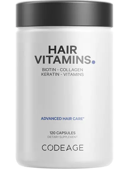 CODEAGE HAIR VITAMINS / ВІТАМІНИ ДЛЯ ВОЛОССЯ 120 КАПСУЛ від магазину біодобавок nutrido.shop