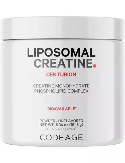 CodeAge Liposomal Creatine / Ліпосомальний порошок креатину 151,5 г від магазину біодобавок nutrido.shop