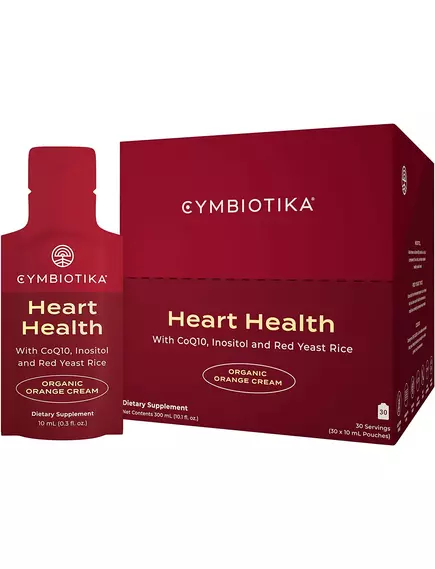 CYMBIOTIKA HEART HEALTH / ПІДТРИМКА СЕРЦЯ ТА ЗДОРОВОГО РІВНЯ ХОЛЕСТЕРИНУ 30 САШЕ від магазину біодобавок nutrido.shop