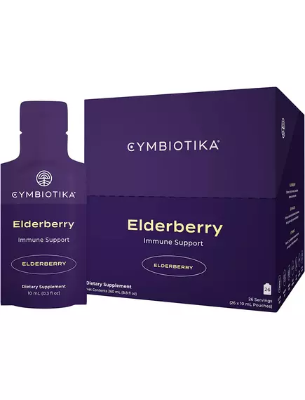 CYMBIOTIKA LIPOSOMAL ELDERBERRY / ОРГАНІЧНИЙ ЕКСТРАКТ БУЗИНИ ЛІПОСОМАЛЬНИЙ 26 САШЕ від магазину біодобавок nutrido.shop