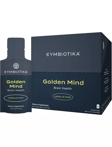 CYMBIOTIKA GOLDEN MIND / ПІДТРИМКА КОГНІТИВНИХ ФУНКЦІЙ ТА УВАГИ 30 САШЕ від магазину біодобавок nutrido.shop