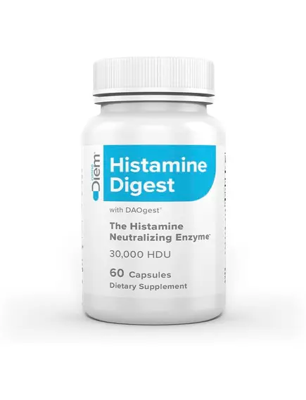 DIEM HISTAMINE DIGEST / ДАО ФЕРМЕНТ НЕЙТРАЛІЗУЮЧИЙ ГІСТАМІН 30.000 (ДАОСИН АНАЛОГ) 60 КАПСУЛ від магазину біодобавок nutrido.shop