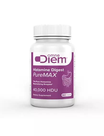 Diem Histamine Digest PureMax / ДАО Фермент нейтралізуючий гістамін 40.000 (Даосин аналог) 60 капсул від магазину біодобавок nutrido.shop