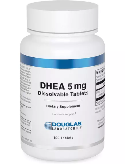 Douglas Laboratories DHEA / ДГЭА 5 мг микронизированный 100 таблеток в магазине биодобавок nutrido.shop