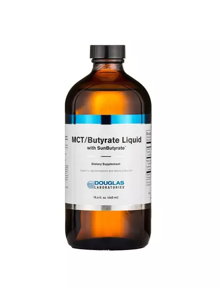 DOUGLAS LABORATORIES MCT BUTYRATE LIQUID WITH SUNBUTYRATE / МСТ ОЛІЯ 460 МЛ від магазину біодобавок nutrido.shop