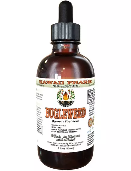 HAWAII PHARM BUGLEWEED / БАГЛЕВІД ОРГАНІК БЕЗ СПИРТУ 60 МЛ від магазину біодобавок nutrido.shop