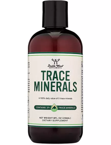 DOUBLE WOOD TRACE MINERALS / МІКРОЕЛЕМЕНТИ ТРЕЙС МІНЕРАЛ 236 МЛ від магазину біодобавок nutrido.shop