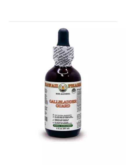 HAWAII PHARM GALLBLADDER GUARD ALCOHOL-FREE / ПІДТРИМКА ЖОВЧНОГО МІХУРА БЕЗ СПИРТУ 120 МЛ від магазину біодобавок nutrido.shop