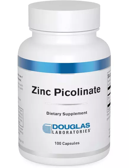 DOUGLAS LABORATORIES ZINC PICOLINATE / ЦИНК ПІКОЛІНАТ 15 МГ 100 КАПСУЛ від магазину біодобавок nutrido.shop