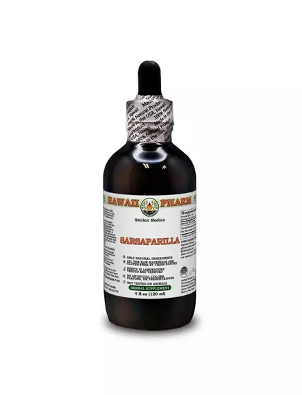 Hawaii Pharm Sarsaparilla Alcohol-FREE / Сарсапарила без спирту 120 мл в магазине биодобавок nutrido.shop