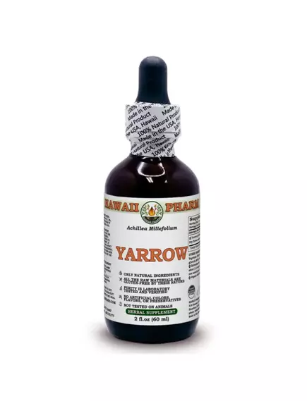 HAWAII PHARM YARROW ALCOHOL-FREE / ДЕРЕВІЙ ОРГАНІК БЕЗ СПИРТУ 120 МЛ від магазину біодобавок nutrido.shop