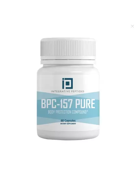 INTEGRATIVE PEPTIDES BPC-157 / ПЕПТИДИ БПС 157 ДЛЯ ЗАГОЄННЯ СТІНОК КИШКІВНИКА 500 МКГ 60 КАПСУЛ від магазину біодобавок nutrido.shop