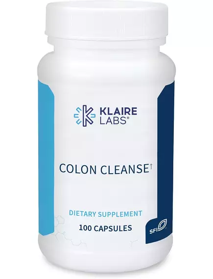 KLAIRE COLON CLEANSE / ПІДТРИМКА М'ЯКОЇ ДЕТОКСИКАЦІЇ ТОВСТОГО КИШКІВНИКА 100 КАПСУЛ від магазину біодобавок nutrido.shop