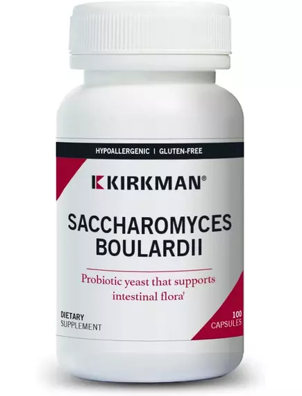 KIRKMAN LABS SACCHAROMYCES BOULARDII / САХАРОМІЦЕТИ БУЛАРДІ 100 КАПСУЛ від магазину біодобавок nutrido.shop