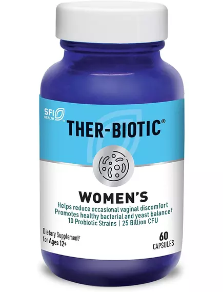 KLAIRE THER-BIOTIC WOMEN'S FORMULA / ТЕР БІОТИК ЖІНОЧИЙ ПРОБИОТИК 60 КАПС від магазину біодобавок nutrido.shop