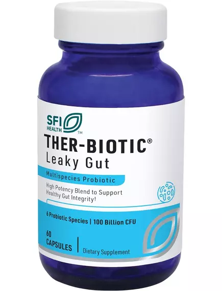 KLAIRE THER-BIOTIC® LEAKY GUT (FACTOR 6) / ПРОБІОТИК 100 МІЛІАРДІВ КУО 60 КАПСУЛ від магазину біодобавок nutrido.shop