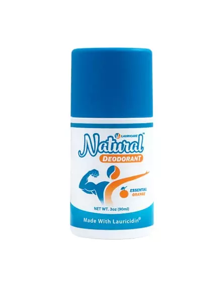 LAURICARE NATURAL DEODORANT / РОЛИКОВИЙ ДЕЗОДОРАНТ З ЛАУРИСИДИНОМ 90 МЛ від магазину біодобавок nutrido.shop