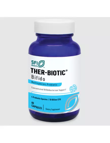 KLAIRE THER-BIOTIC BIFIDO (FORMERLY FACTOR 4) / ПРОБІОТИК БІФІДОБАКТЕРІЇ (РАНІШЕ ФАКТОР 4) 60 КАПСУЛ від магазину біодобавок nutrido.shop