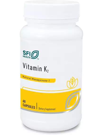 Klaire Vitamin K2 / Витамин К2 50 мкг - 60 капсул в магазине биодобавок nutrido.shop