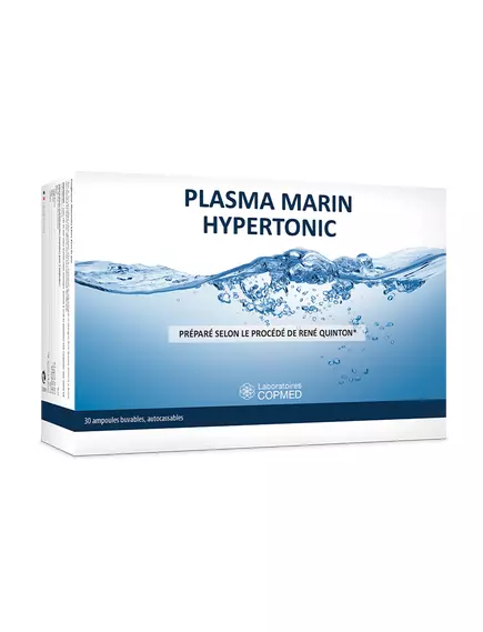 LABORATOIRES COPMED РLASMA MARIN HYPERTONIC / ГІПЕРТОНІЧНА МОРСЬКА ПЛАЗМА 30 ФЛАКОНІВ * 10 МЛ від магазину біодобавок nutrido.shop