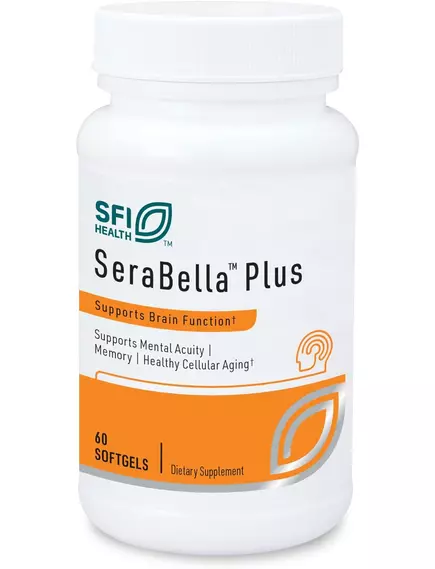 KLAIRE SERABELLA PLUS (FORMELY PHOSPHATIDYL SERINE) / ФОСФАТИДИЛСЕРИН 60 КАПСУЛ від магазину біодобавок nutrido.shop