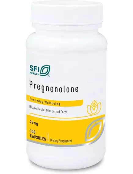 KLAIRE PREGNENOLONE / ПРЕГНЕНОЛОН 25 МГ 100 КАПС від магазину біодобавок nutrido.shop