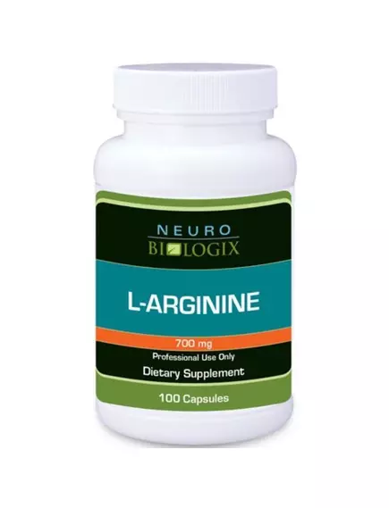 NEUROBIOLOGIX L-ARGININE / Л-АРГІНІН 100 КАПСУЛ від магазину біодобавок nutrido.shop