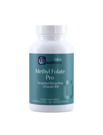 Neurobiologix Methyl Folate Plus (Pro) / Метилфолат Плюс біоактивна форма вітамін Б9 90 капсул від магазину біодобавок nutrido.shop