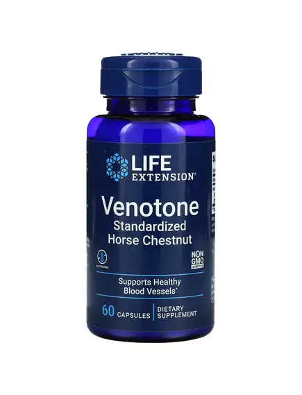 LIFE EXTENSION VENOTONE / КІНСЬКИЙ КАШТАН ВЕНОТОНІК 60 КАПСУЛ від магазину біодобавок nutrido.shop