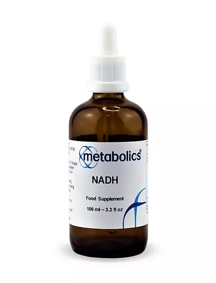 METABOLICS NADH / ВІТАМІН Б3 НАДН БІОАКТИВНА ФОРМА 100 МЛ від магазину біодобавок nutrido.shop