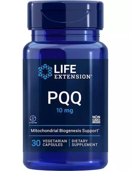 LIFE EXTENSION PQQ / ПІРОЛОХІНОЛІНХІНОН 10 МГ 30 КАПСУЛ від магазину біодобавок nutrido.shop