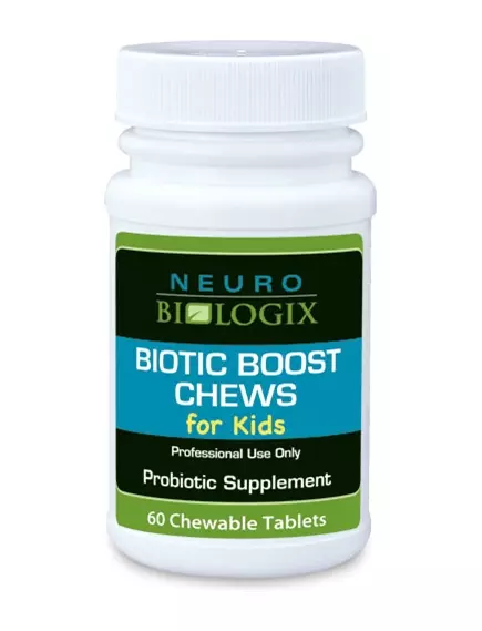 NEUROBIOLOGIX BIOTIC BOOST CHEWS FOR KIDS / МУЛЬТИШТАМОВИЙ ПРОБІОТИК ДЛЯ ДІТЕЙ 25 МЛРД 60 КАПСУЛ від магазину біодобавок nutrido.shop