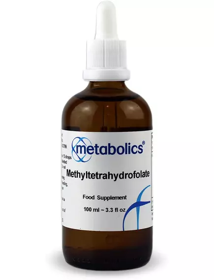 METABOLICS METHYLTETRAHYDROFOLATE / МЕТИЛФОЛАТ ВІТАМІН Б9 100 МЛ від магазину біодобавок nutrido.shop