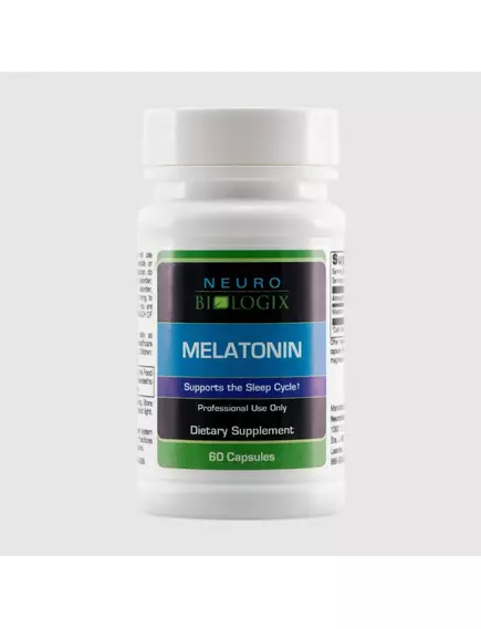 Neurobiologix Melatonin / Мелатонін 3 мг 60 капсул від магазину біодобавок nutrido.shop