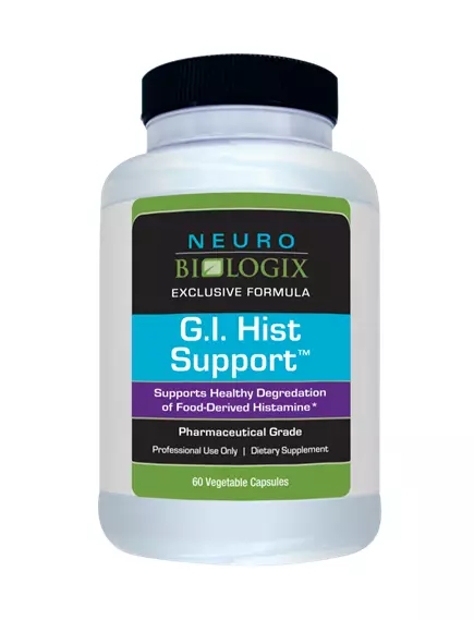 Neurobiologix GI Hist Support / Допомога при нейтралізації гістаміну 60 капсул від магазину біодобавок nutrido.shop