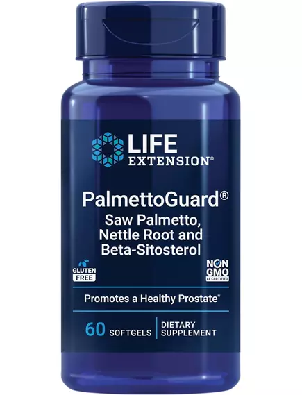 Life Extension PalmettoGuard Saw Palmeto / Підтримка здоров'я простати 60 капсул від магазину біодобавок nutrido.shop