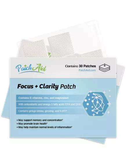 BARIATRICPAL FOCUS AND CLARITY PATCH / ПАТЧ ФОКУС І ЧІТКІСТЬ НА 30 ДНІВ від магазину біодобавок nutrido.shop