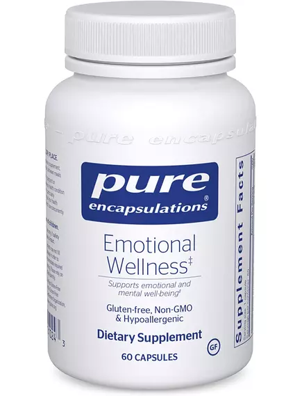 PURE EMOTIONAL WELLNESS / ЕМОЦІЙНЕ БЛАГОПОЛУЧЧЯ 60 КАПС від магазину біодобавок nutrido.shop