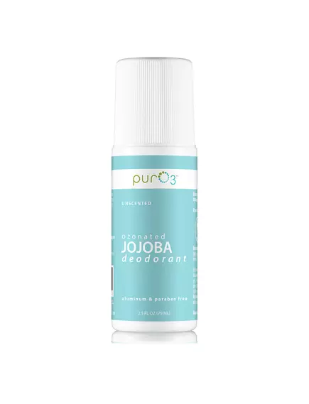 PURO3 OZONATED OIL ROLL ON DEODORANT JOJOBA / ДЕЗОДОРАНТ З ОЗОНОВАНОЮ ОЛІЄЮ ЖОЖОБА 75 МЛ від магазину біодобавок nutrido.shop