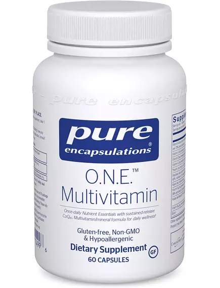 PURE O.N.E. MULTIVITAMIN / МУЛЬТІВІТАМІНИ ONE 60 КАПС від магазину біодобавок nutrido.shop