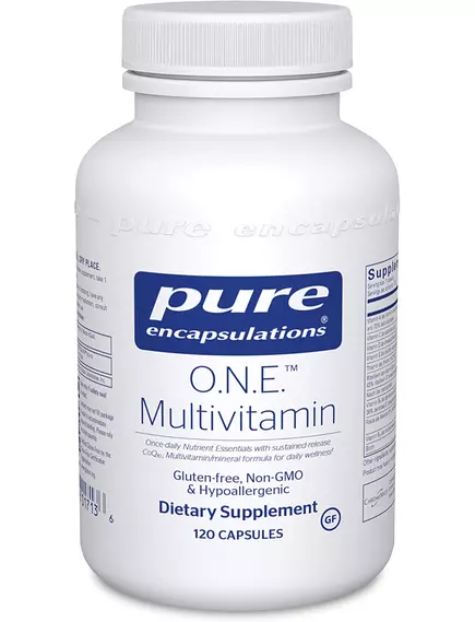 PURE O.N.E. MULTIVITAMIN / МУЛЬТІВІТАМІНИ ONE 120 КАПС від магазину біодобавок nutrido.shop