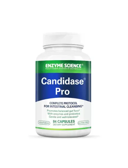 ENZYME SCIENCE CANDIDASE PRO / КАНДИДА ПРО ЗДОРОВИЙ БАЛАНС КИШКОВОЇ ФЛОРИ 84 КАПСУЛИ від магазину біодобавок nutrido.shop