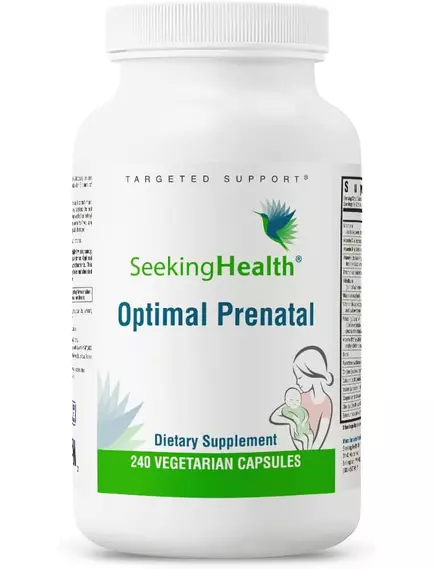 SEEKING HEALTH OPTIMAL PRENATAL / КОМПЛЕКС ВІТАМІНІВ ДЛЯ ВАГІТНИХ 240 КАПСУЛ від магазину біодобавок nutrido.shop