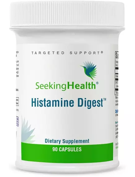 SEEKING HEALTH HISTAMINE DIGEST (FORMERLY HISTAMINE BLOCK) / БЛОКУВАННЯ ГІСТАМІНУ ДАО 10.000 90 КАПСУЛ від магазину біодобавок nutrido.shop