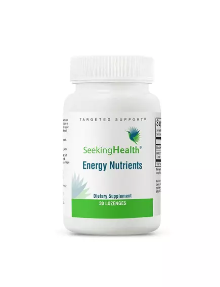 SEEKING HEALTH ENERGY NUTRIENTS (FORMERLY NADH + COQ10) / НАДH + КОЕНЗИМ КУ10 30 ПАСТИЛОК від магазину біодобавок nutrido.shop